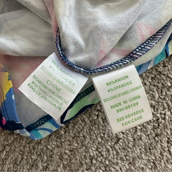 Lilly Pulitzer Tala Romper in Nauti Navy Capri Sun Pink Size Small - Picture 6 of 8